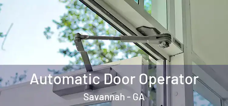 Automatic Door Operator Savannah - GA