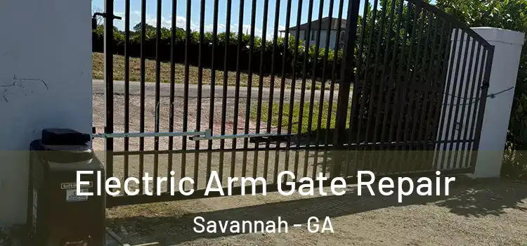 Electric Arm Gate Repair Savannah - GA