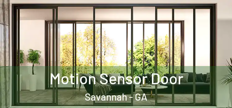 Motion Sensor Door Savannah - GA