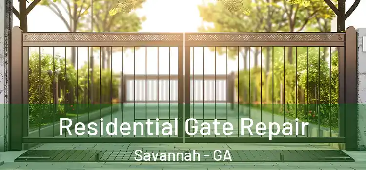 Residential Gate Repair Savannah - GA