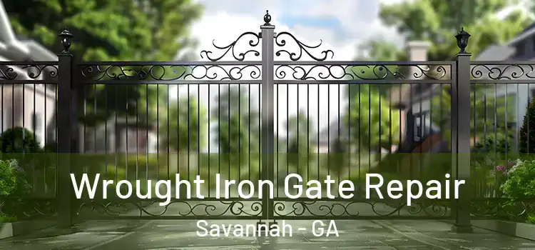 Wrought Iron Gate Repair Savannah - GA